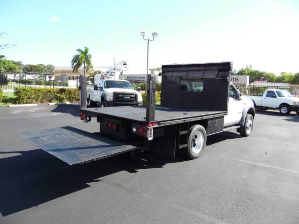 Ford F450 STAKE TRUCK FLATBED Utility Truck Flat Bed Truck w/LIFT... for sale in West Palm Beach, NC – photo 12
