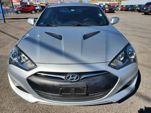 2013 Hyundai Genesis Coupe 3.8 Track Coupe 2D coupe SILVER - cars &... for sale in El Paso, TX – photo 2