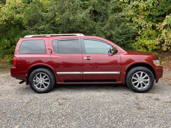 INFINITI QX56 4WD SUV, ONE OWNER, FULLY LOADED, NEW CONTINENTAL TIRES for sale in Gilmanton, MA – photo 5