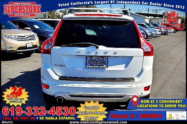 2011 VOLVO XC60 3.2 SUV-EZ FINANCING-LOW DOWN! - cars & trucks - by... for sale in El Cajon, CA – photo 5