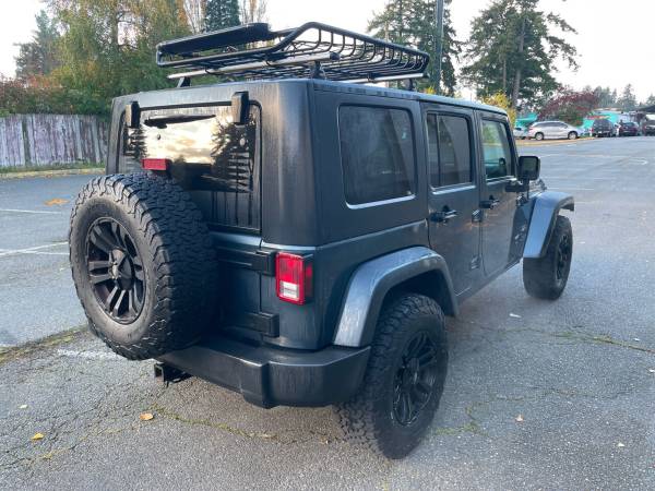 2007 Jeep Wrangler Unlimited 4WD Sahara 4x4 4dr SUV - cars & trucks... for sale in Lynnwood, WA – photo 5