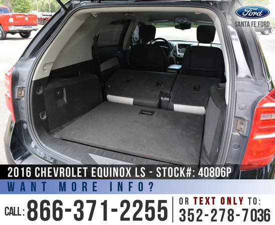 *** 2016 Chevrolet Equinox LS *** Bluetooth - Cruise Control -... for sale in Alachua, FL – photo 19