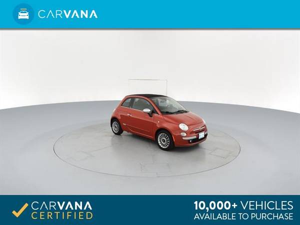 2012 FIAT 500 500C Lounge Convertible 2D Convertible RED - FINANCE for sale in Atlanta, FL – photo 9