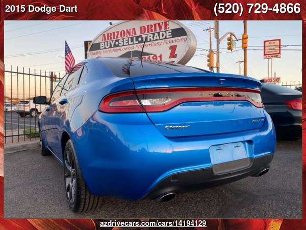 2015 Dodge Dart SXT 4dr Sedan ARIZONA DRIVE FREE MAINTENANCE FOR 2 for sale in Tucson, AZ – photo 6