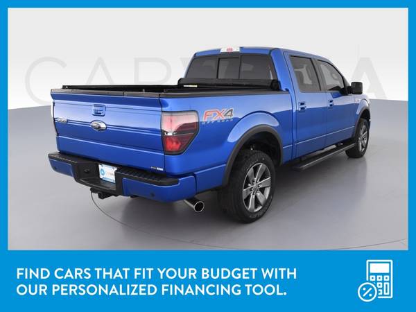 2014 Ford F150 SuperCrew Cab FX4 Pickup 4D 5 1/2 ft pickup Blue for sale in Atlanta, IA – photo 8