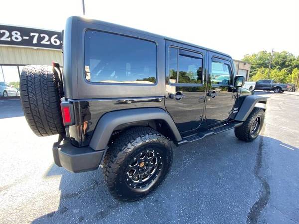 2015 JEEP WRANGLER --UNLIMITED--SPORT--4WD--92K MILES--BLACK - cars... for sale in Lenoir, NC – photo 5