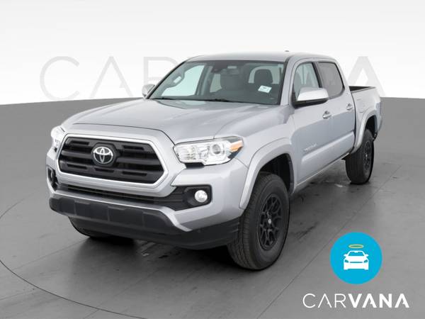 2019 Toyota Tacoma Double Cab SR5 Pickup 4D 5 ft pickup Silver - -... for sale in Muncie, IN