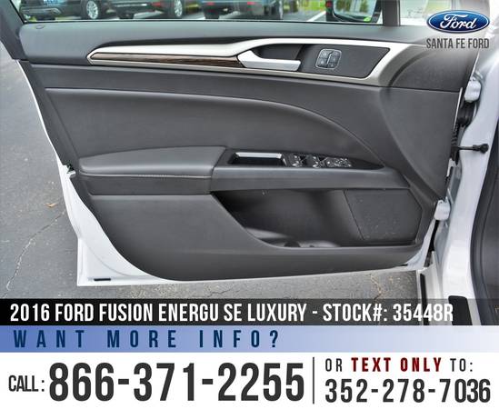 ‘16 Ford Fusion Energi SE Luxury *** SiriusXM, Sunroof, Leather *** for sale in Alachua, FL – photo 10