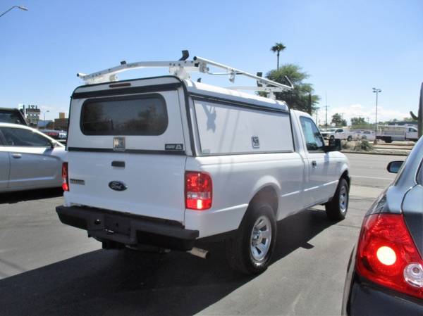 2011 Ford Ranger Regular Cab XL Pickup with Camper Shell and Ladder... for sale in Tucson, AZ – photo 4