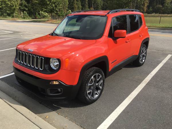 2017 Jeep Renegade 4X4 24 mi, Excellent shape! Make an offer! - cars... for sale in Matthews, SC – photo 2