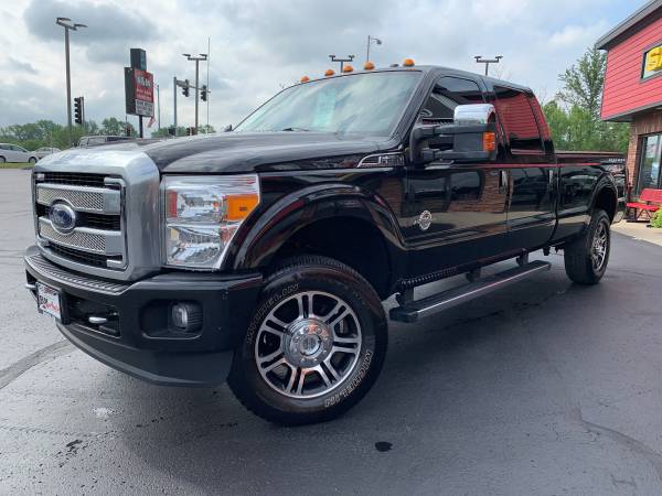 2015 Ford F-350 Platinum Crew Cab Long Bed 4WD - Diesel - Loaded! for sale in Oak Forest, IL – photo 3