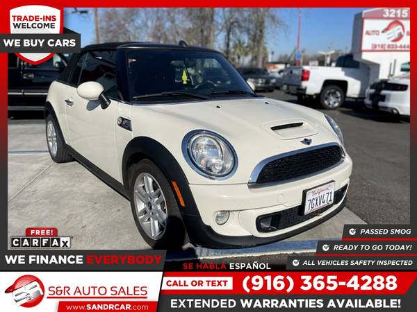 2014 Mini Convertible Cooper S Convertible 2D 2 D 2-D PRICED TO for sale in Sacramento , CA – photo 9