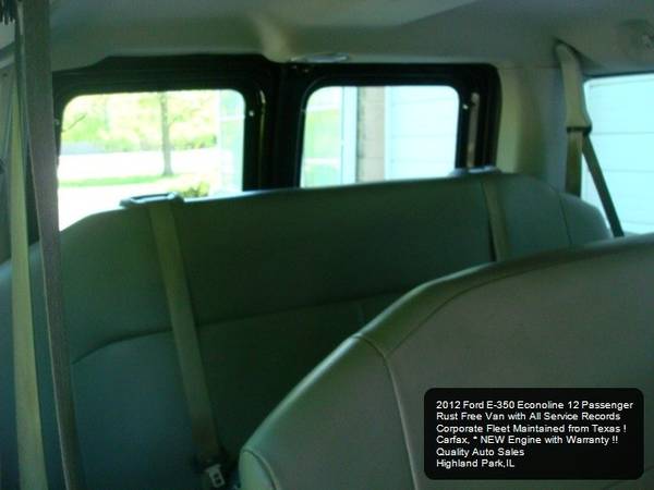 2012 Ford Econoline E-350 XL Super Duty 12 Passenger or Cargo Van for sale in Highland Park, IL – photo 8
