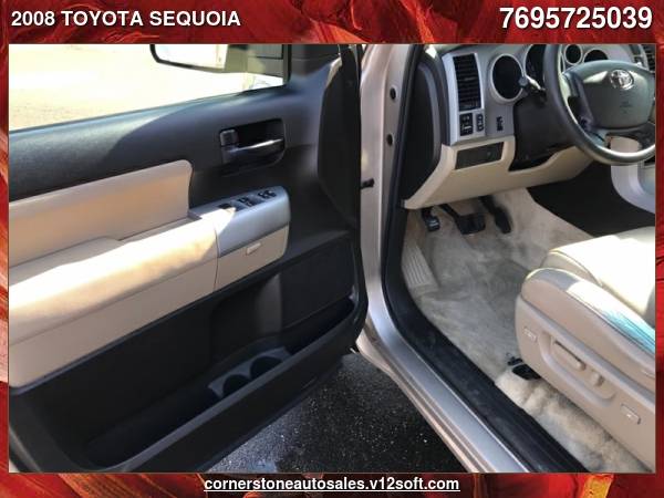 2008 TOYOTA SEQUOIA SR5 - cars & trucks - by dealer - vehicle... for sale in Flowood, MS – photo 11