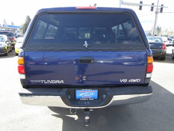 2000 Toyota Tundra Access Cab V8 Auto SR5 4X4 BLUE 2 OWNER CANOPY for sale in Milwaukie, OR – photo 8
