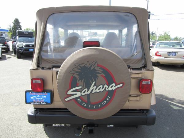 2000 Jeep Wrangler 2dr Sahara GOLD 99K AUTO SO NICE ! - cars & for sale in Milwaukie, OR – photo 8