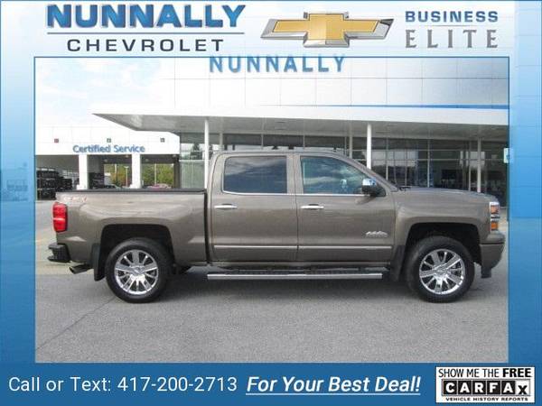 2015 Chevy Chevrolet Silverado 1500 High Country pickup Brownstone -... for sale in Bentonville, MO