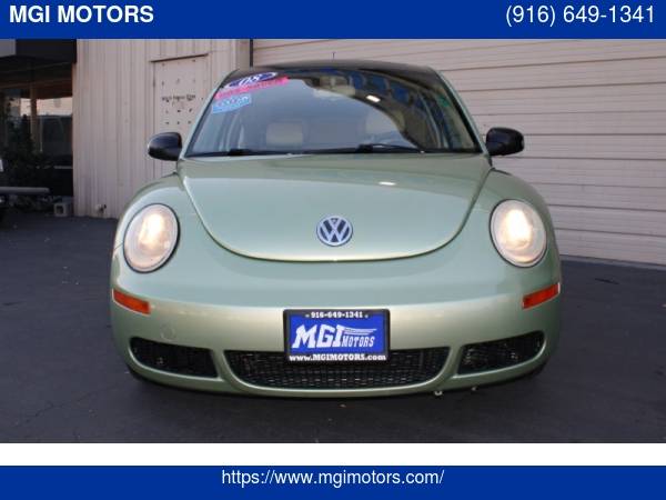 2008 Volkswagen New Beetle Coupe 2dr Auto S , 100% FINANCING - cars... for sale in Sacramento , CA – photo 2