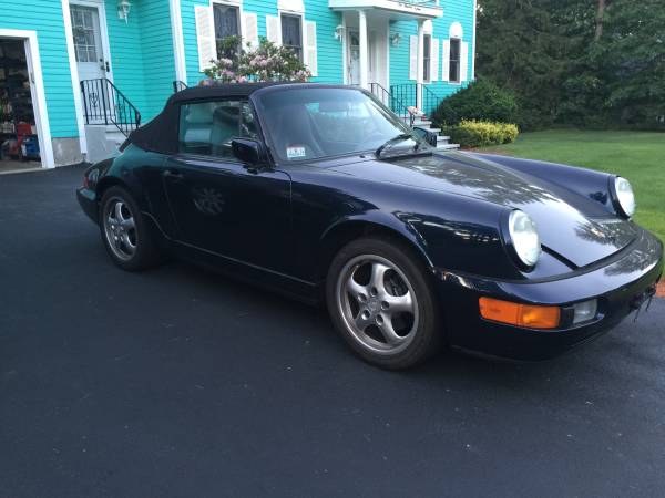 1991 Porsche 911 convertible - cars & trucks - by owner - vehicle... for sale in North Easton, MA – photo 2