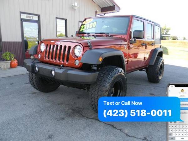 2014 Jeep Wrangler Unlimited Sport 4WD - EZ FINANCING AVAILABLE! for sale in Piney Flats, TN – photo 2