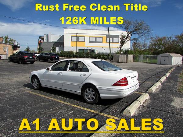 rust free 2001 Mercedes Benz S430 126k miles - - by for sale in Willowbrook, IL – photo 4