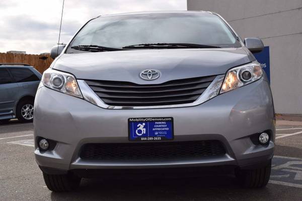 2012 *Toyota* *Sienna* *XLE* SILVER - cars & trucks - by dealer -... for sale in Denver, NM – photo 3