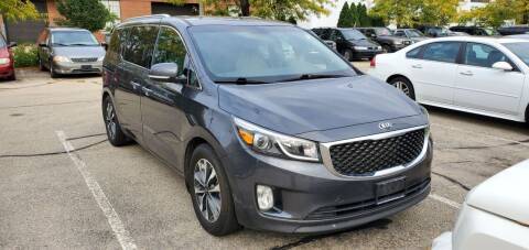 2015 Kia Sedona SX leather highway miles for sale in Madison, WI – photo 9