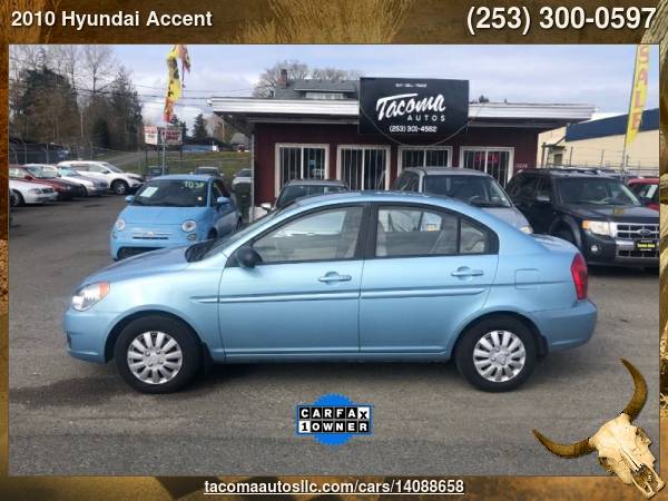 2010 Hyundai Accent GLS 4dr Sedan - - by dealer for sale in Tacoma, WA – photo 2