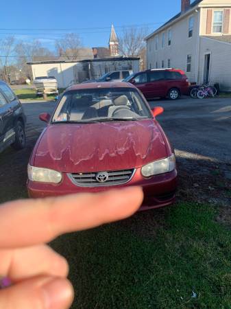 2002 Toyota Corolla $2000 OBO - cars & trucks - by owner - vehicle... for sale in East Poultney, VT