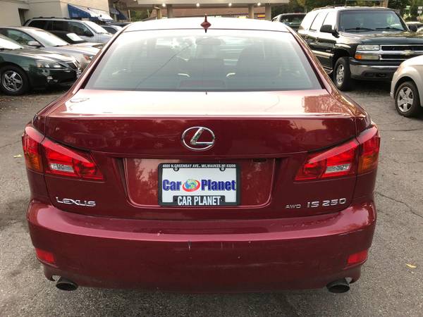 2007 LEXUS IS 250 for sale in milwaukee, WI – photo 5