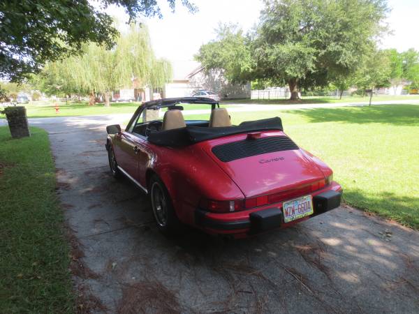 Price slashed for quick sale.... Porsche 911 Carrera Cabriolet 1989 for sale in eastern NC, NC – photo 3