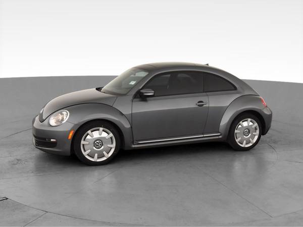 2012 VW Volkswagen Beetle 2.5L Hatchback 2D hatchback Gray - FINANCE... for sale in Akron, OH – photo 4