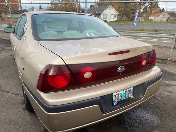 2004 Chevrolet Impala - cars & trucks - by dealer - vehicle... for sale in Springfield, OR – photo 3