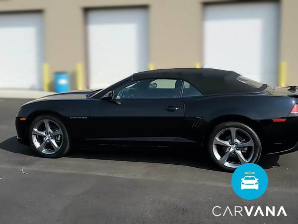 2014 Chevy Chevrolet Camaro LT Convertible 2D Convertible Black - -... for sale in Denver , CO – photo 5