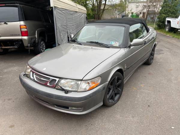 2001 SAAB 9-3 CONVERTIBLE: CLEAN IN/OUT, NEW TOP, MOTOR BAD: - cars for sale in Luzerne, PA – photo 2