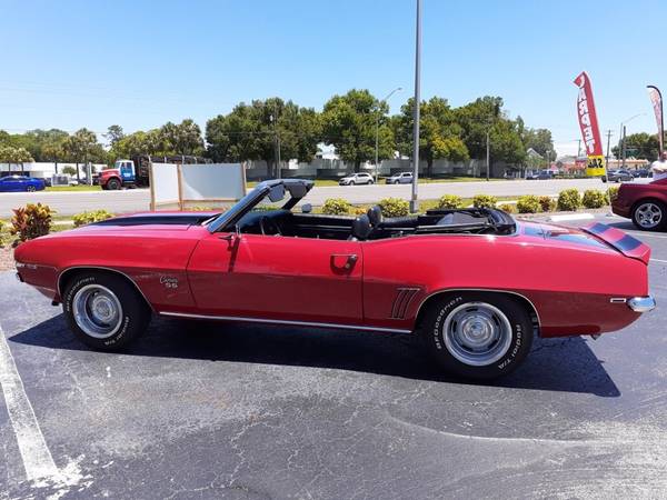 **1969 CHEVY CAMARO CONVERTIBLE** - cars & trucks - by owner -... for sale in SAINT PETERSBURG, FL – photo 15