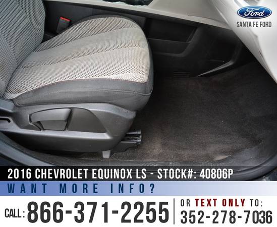 *** 2016 Chevrolet Equinox LS *** Bluetooth - Cruise Control -... for sale in Alachua, FL – photo 22
