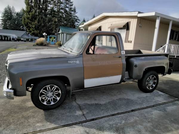 1978 Chevy shortbed pickup for sale in Olympia, WA – photo 2