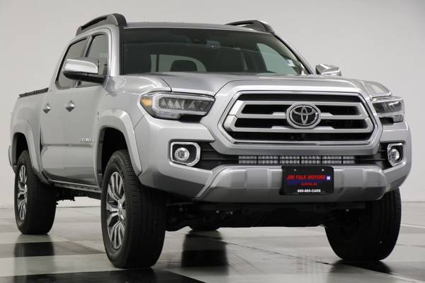 SLEEK Silver TACOMA 2020 Toyota Limited 4X4 4WD Crew Cab SUNROOF for sale in Clinton, MO – photo 22