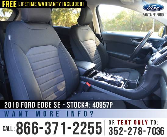 2019 FORD EDGE SE Ecoboost - Backup Camera - Tinted Windows for sale in Alachua, FL – photo 21