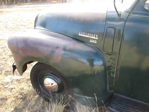 1950 CHEVROLET 3100 PICKUP - cars & trucks - by owner - vehicle... for sale in Powell, WY – photo 8