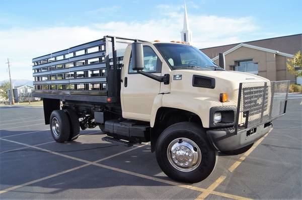 2006 Chevrolet, Chevy C7500 Flatbed, 4x4, Dump, Work Truck, CAT... for sale in Hooper, ID – photo 5