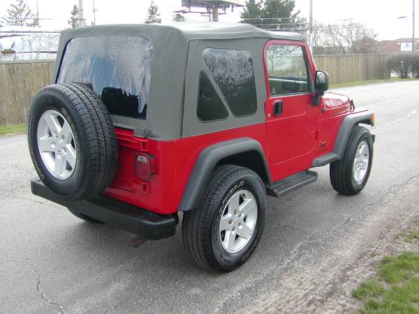 2003 Jeep Wrangler Sport - - by dealer - vehicle for sale in Romeoville, IL – photo 5