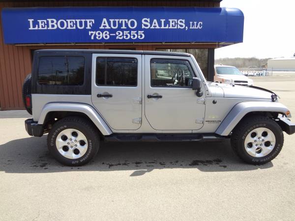 2014 JEEP WRANGLER UNLIMITED SAHARA - - by dealer for sale in Waterford, PA – photo 8