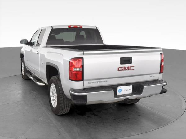 2014 GMC Sierra 1500 Double Cab SLE Pickup 4D 6 1/2 ft pickup Silver... for sale in Naples, FL – photo 8