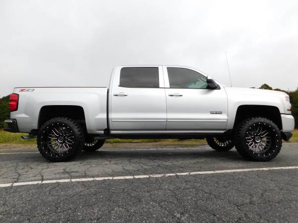 LIFTED 18 CHEVY SILVERADO LT Z71 CREW 4X4 22X12 *NEW 33X12.50 MT'S!!... for sale in KERNERSVILLE, NC – photo 3