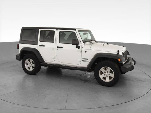 2015 Jeep Wrangler Unlimited Sport S SUV 4D suv White - FINANCE... for sale in florence, SC, SC – photo 14