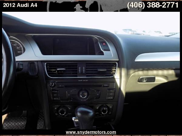 2012 Audi A4 Premium Plus, ONLY 50K MILES!, AWD, TURBO! for sale in Belgrade, MT – photo 9
