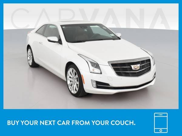 2018 Caddy Cadillac ATS Premium Luxury Coupe 2D coupe White for sale in Fort Myers, FL – photo 10