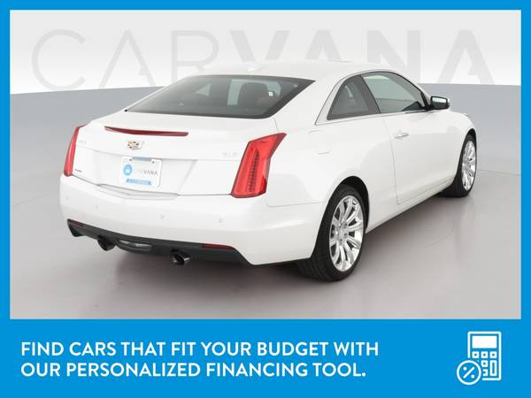 2018 Caddy Cadillac ATS Premium Luxury Coupe 2D coupe White for sale in Fort Myers, FL – photo 8